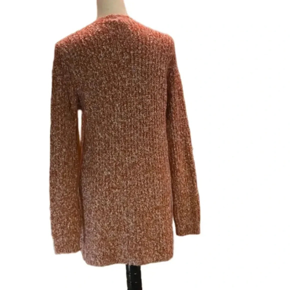 NWT Steve Madden Odetta Open Pocket Cardigan Salmon color Women Size S - Picture 2 of 12